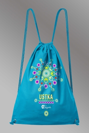 Blue backpack mandela Ustka