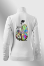 Sweatshirt colorful bicycle